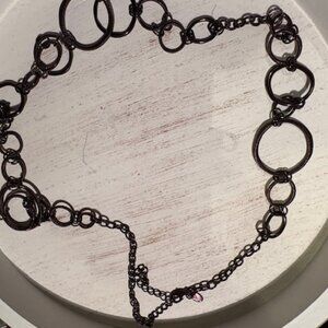 Bronze Eclipse Necklace